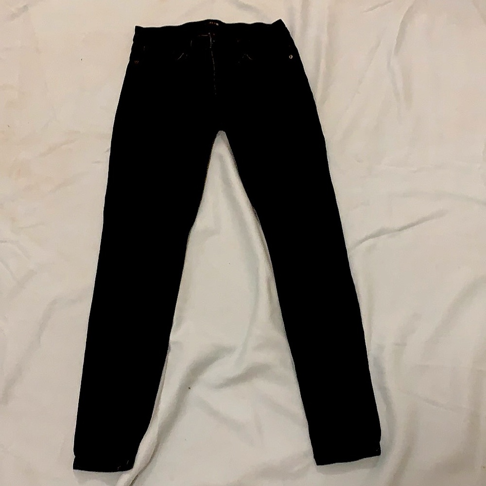 Joe’s jeans - black, sz 29 petite, 27” inseam - perfect condition!